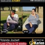 Yolanda lost 27kg in 3 months on the CSN program
