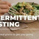 Intermittent fasting meal plan
