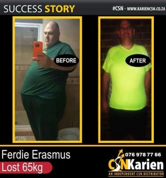 ost 65kg on the CSN program - and this changed his life